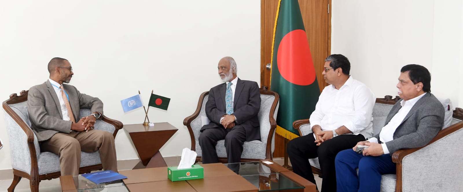 স্থানীয় সরকার শক্তিশালী করতে ইউএনডিপির সঙ্গে যৌথ উদ্যোগের প্রত্যাশা এলজিআরডি মন্ত্রীর